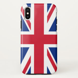 Funda Para iPhone X Reino Unido (Bandera Británica) (Union Jack) (Rein