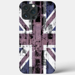 Funda Para iPhone 13 Pro Max Reino Unido Bandera Vintage