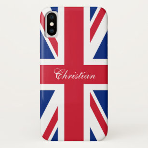 Funda Para iPhone X Reino Unido Reino Unido Reino Unido Bandera britán