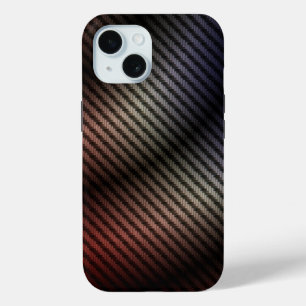 Funda Para iPhone 15 Rejilla metálica con gradiente