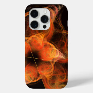 Funda Para iPhone 15 Pro relámpagos arte abstracto