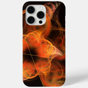 Funda Para iPhone 15 Pro Max relámpagos arte abstracto