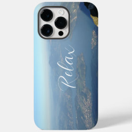 Funda Para iPhone 14 Pro Max De Case-Mate Relax Mountains Lakes Paradise Paisaje