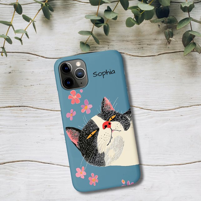Funda De Case-Mate Para iPhone Relaxed Cat  (Subido por el creador)