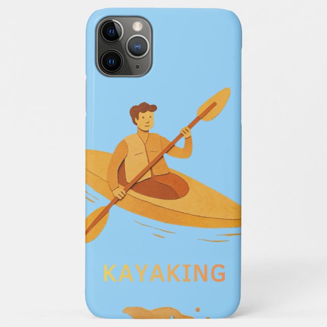 Funda De Case-Mate Para iPhone Remo en kayak (Reverso)