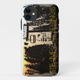 Funda Para iPhone 11 Remolque de vapor Springs Colorado iPhone 5 funda
