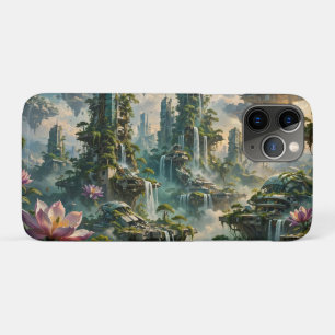 Funda Para iPhone 11 Pro Renovación urbana Ciudad futurista postapocalíptic