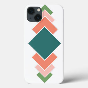 Funda Para iPhone 13 Repeating Diamonds