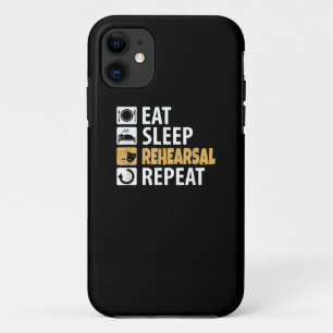 Funda Para iPhone 11 Repetición del ensayo de sueño de consumo - Citas 