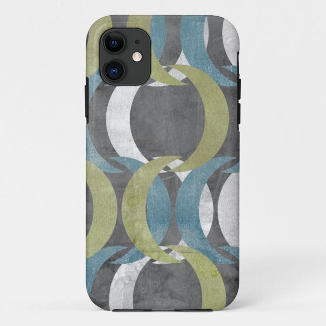 Funda De Case-Mate Para iPhone Repetición geométrica I (Reverso)