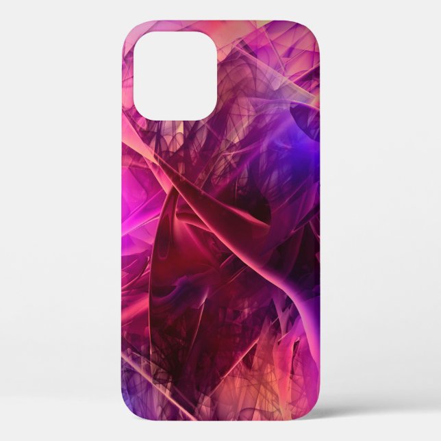 Funda De Case-Mate Para iPhone Representación de refracción abstracta de vidrio (Reverso )