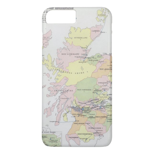 Funda De Case-Mate Para iPhone Representación parlamentaria el | Escocia (Reverso)