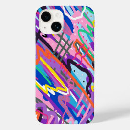 Funda Para iPhone 14 De Case-Mate Reproducción de color Arte abstracto