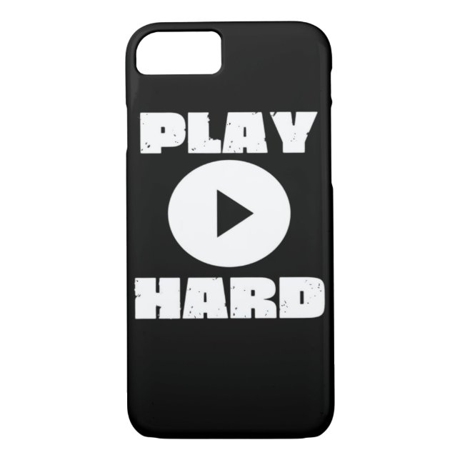 Funda De Case-Mate Para iPhone Reproducir triple mezcla dura (Reverso)