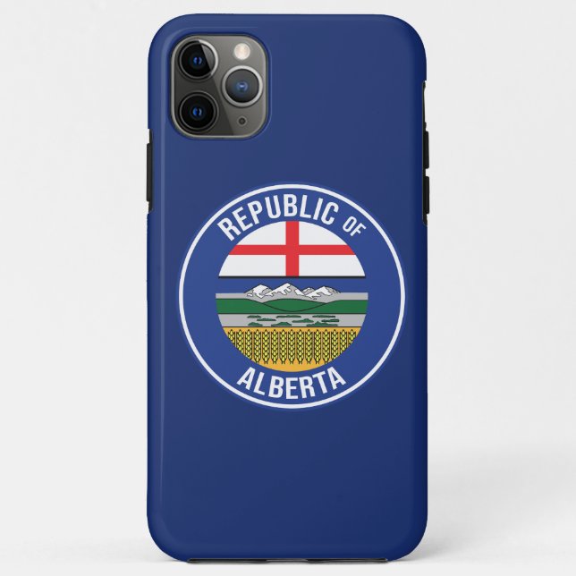 Funda De Case-Mate Para iPhone República de Alberta WEXIT (Reverso)