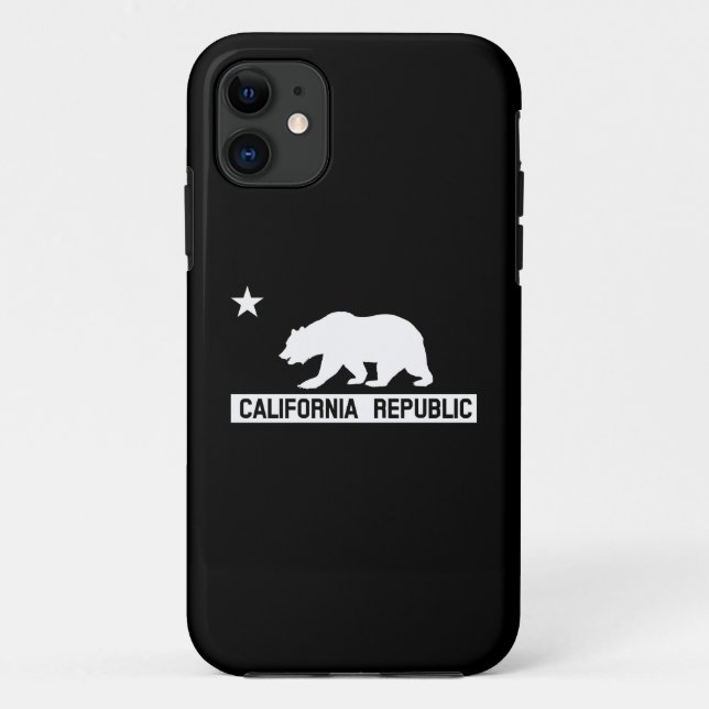 Funda De Case-Mate Para iPhone República de California (Reverso)