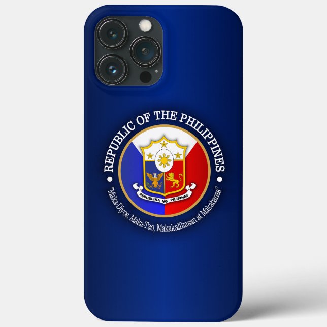 Funda De Case-Mate Para iPhone República de Filipinas (Reverso )