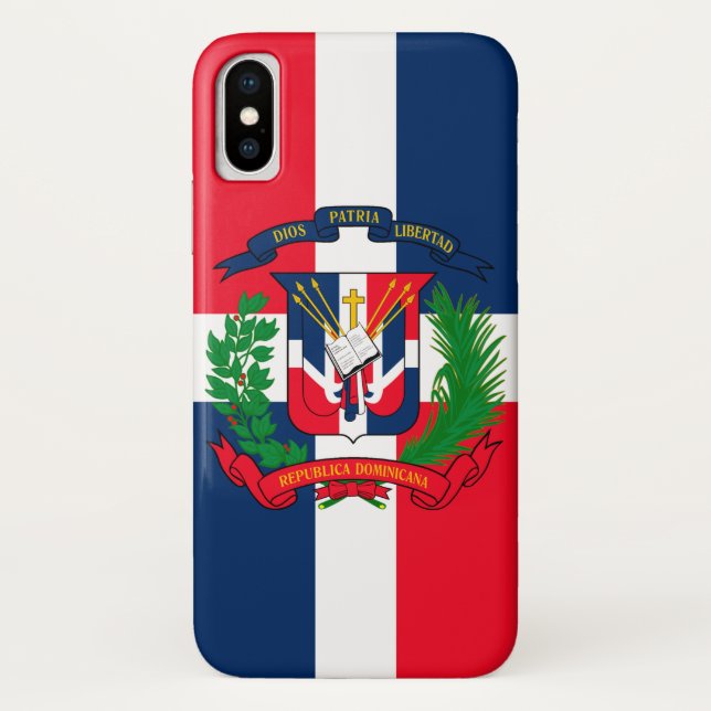 Funda De Case-Mate Para iPhone República Dominicana (Reverso)