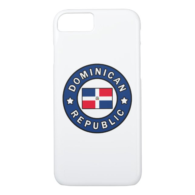 Funda De Case-Mate Para iPhone República Dominicana (Reverso)