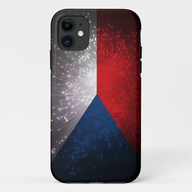 Funda De Case-Mate Para iPhone Republika de Česká; Bandera checa (Reverso)