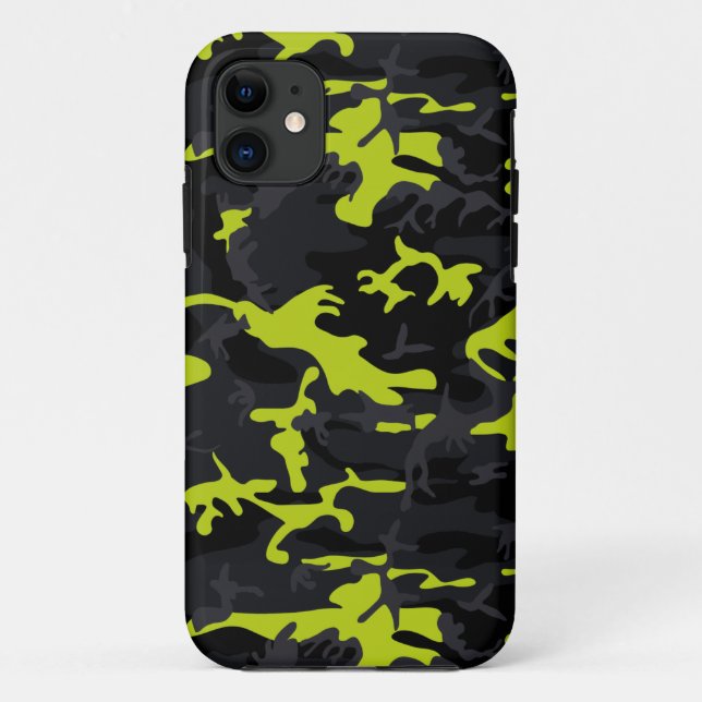 Funda De Case-Mate Para iPhone Resaltados de Lima Camo (Reverso)