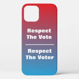Funda Para iPhone 12 Respetar el voto y al votante