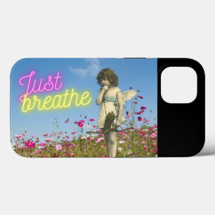 Funda Para iPhone 13 Respira el vintage Angel Alterado arte