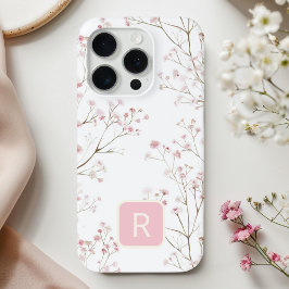 Funda Para iPhone 15 Pro Respiración del bebé minimalista con elegancia Gir