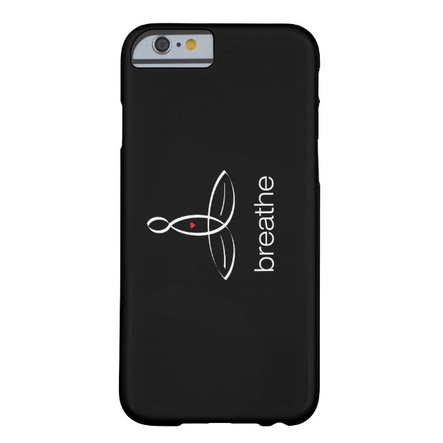 Funda De Case-Mate Para iPhone Respiración - Estilo regular blanco (Reverso)