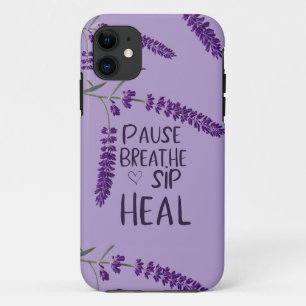 FUNDA PARA iPhone 11 🌿. RESPIRACIÓN. SIP. SALUD. DISEÑO