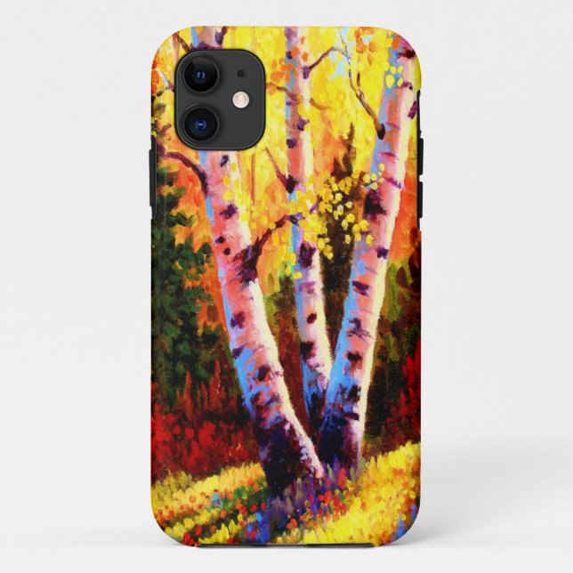Funda De Case-Mate Para iPhone Resplandor de Aspen (Reverso)