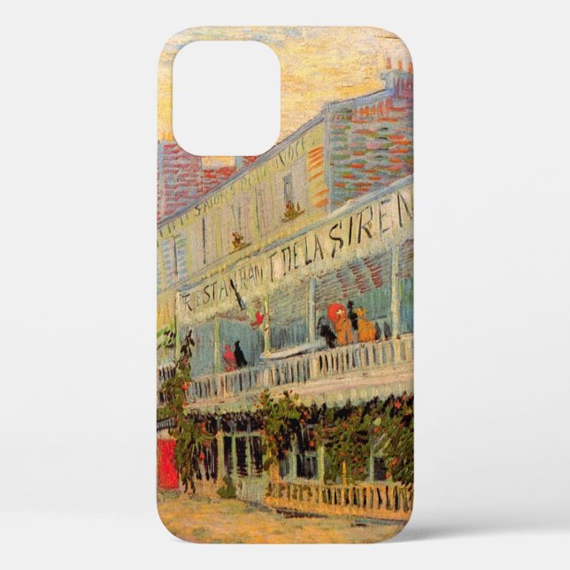 Funda De Case-Mate Para iPhone Restaurante Sirene, Asnières de Vincent van Gogh (Reverso )