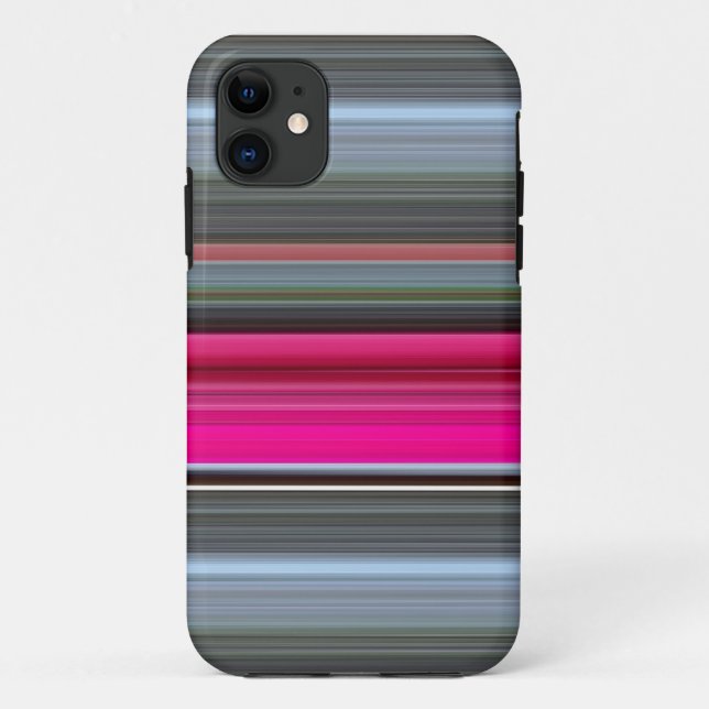 Funda De Case-Mate Para iPhone Resumen #1: Cerise y gris (Reverso)