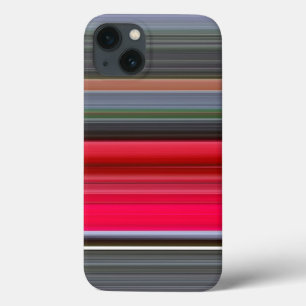 Funda Para iPhone 13 Resumen #1: Estuche para iPhone rojo y gris Funda-