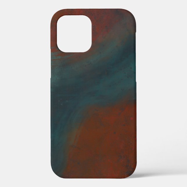 Funda De Case-Mate Para iPhone Resumen 1: rojos y azules (Reverso )