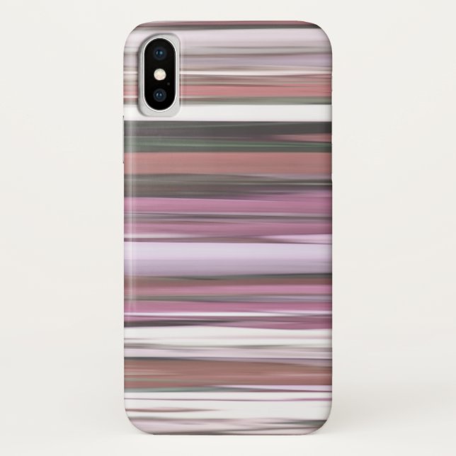 Funda De Case-Mate Para iPhone Resumen #2: Desenfoque rosa (Reverso)