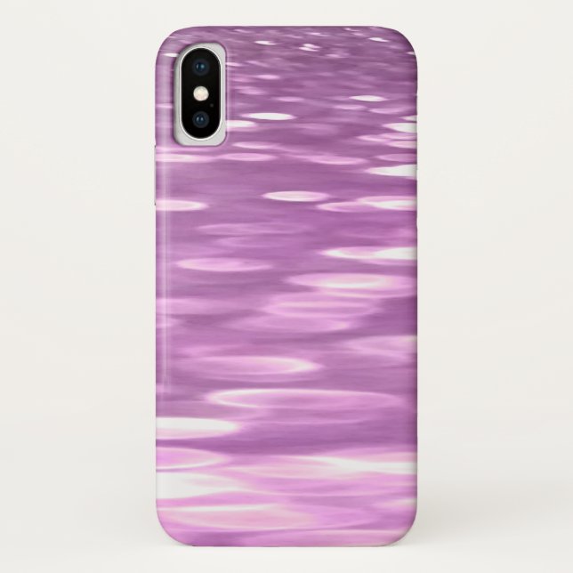 Funda De Case-Mate Para iPhone Resumen #3: Lilac Shimmer (Reverso)