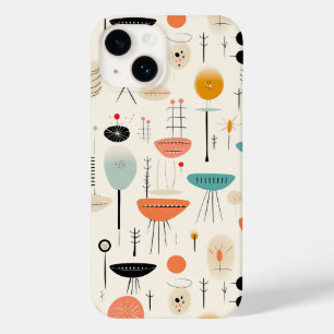 Funda Para iPhone 14 De Case-Mate Resumen a mediados del siglo