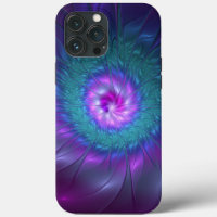 Resumen Belleza floral Flor de arte fractal colori