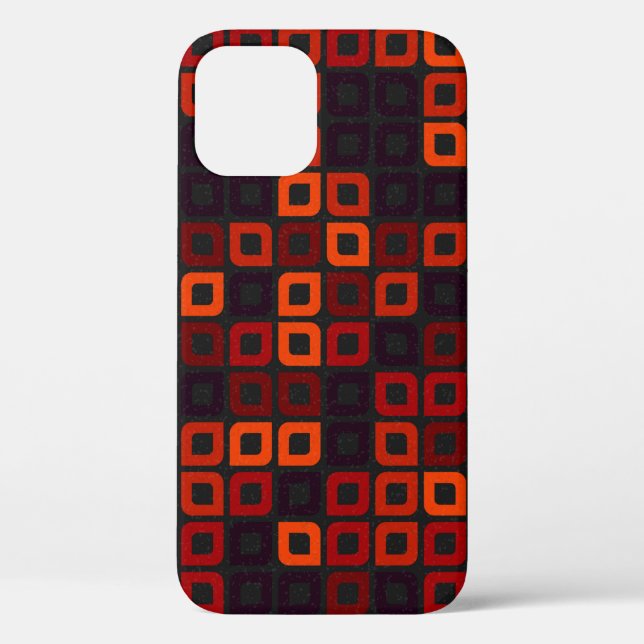 Funda De Case-Mate Para iPhone Resumen Cálculo generativo de patrones geométricos (Reverso )