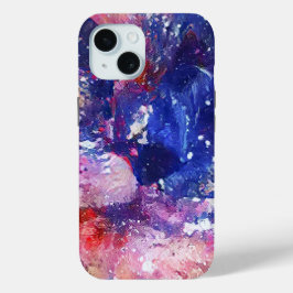 Funda Para iPhone 15 Resumen Cósmico de Dreamscape Cat