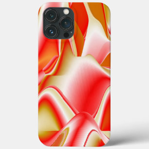Funda Para iPhone 13 Pro Max Resumen de amor y oro en 3D Rainbowart