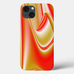 Funda Para iPhone 13 Resumen de amor y oro en 3D Rainbowart