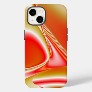 Funda Para iPhone 14 De Case-Mate Resumen de amor y oro en 3D Rainbowart