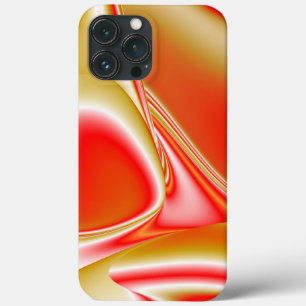 Funda Para iPhone 13 Pro Max Resumen de amor y oro en 3D Rainbowart