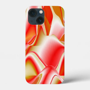 Funda Para iPhone 13 Mini Resumen de amor y oro en 3D Rainbowart