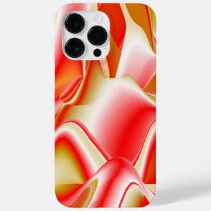Funda Para iPhone 14 Pro Max De Case-Mate Resumen de amor y oro en 3D Rainbowart