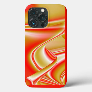 Funda Para iPhone 13 Pro Resumen de amor y oro en 3D Rainbowart