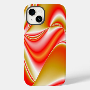 Funda Para iPhone 14 De Case-Mate Resumen de amor y oro en 3D Rainbowart