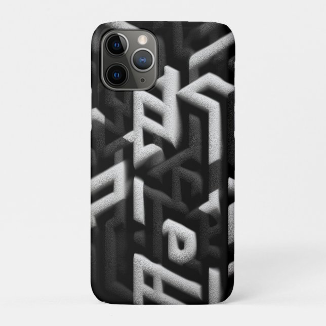 Funda De Case-Mate Para iPhone Resumen de arte (Reverso)